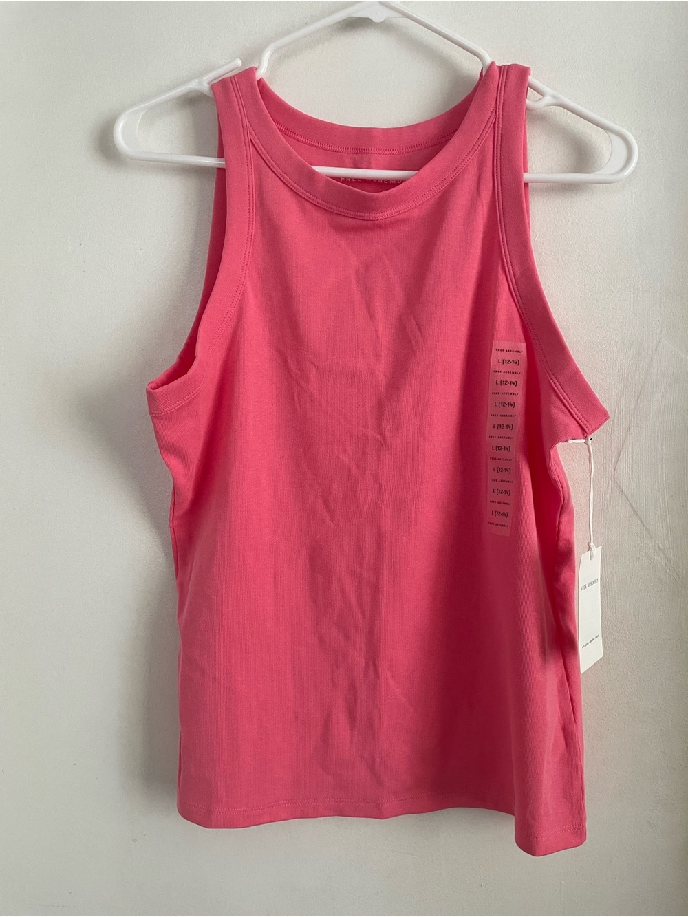 Everyday Stretch Tank in Coral Pink